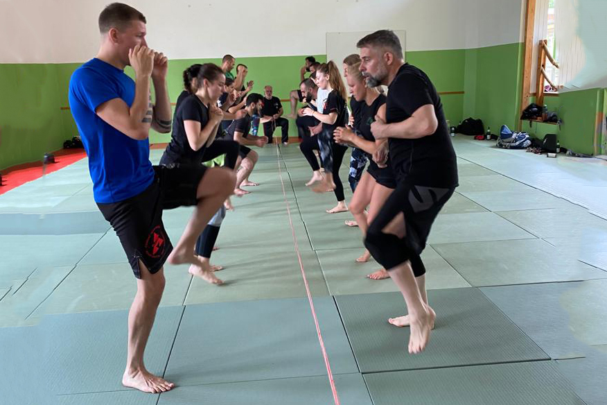 Combat Team Hamburg im Trainingslager in Schönhagen an der Ostsee