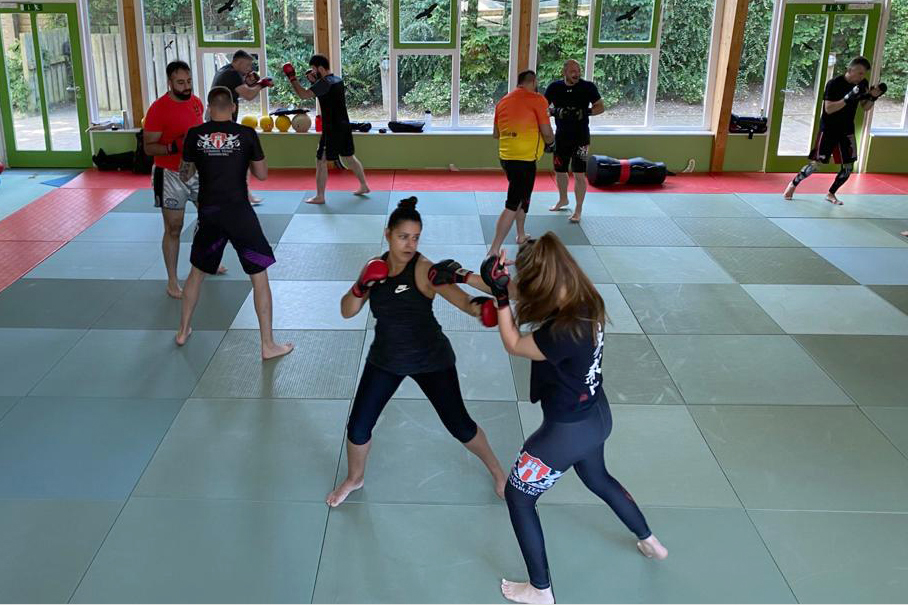 Combat Team Hamburg im Trainingslager in Schönhagen an der Ostsee